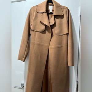 H&M Women's Camel Trench Coat